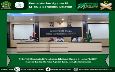 Ka. Kankemenag  Bengkulu Selatan : Jangan Sampai Masih Ada Siswa Madrasah Yang Tidak Bisa Membaca Al-Quran