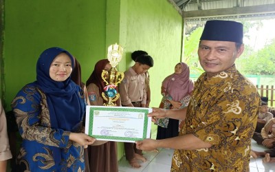 Tim Tari MTsN 3 BS Raih Juara 1 Tari Andun Tingkat Kabupaten Bengkulu Selatan